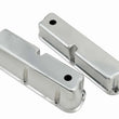 Load image into Gallery viewer, Mr Gasket Polished Aluminum Tall-Style Valve Covers 6840G fits 1962-1985 Ford / Lincoln / Mercury - Side View