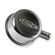 Load image into Gallery viewer, Mr Gasket Push-on style with breather tube - chrome 2054 - Side View