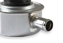 Load image into Gallery viewer, Mr Gasket Push-on style with breather tube - chrome 2054 - Installation View