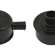 Load image into Gallery viewer, Mr Gasket Push-on style with breather tube - flat black 2054BP