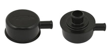 Load image into Gallery viewer, Mr Gasket Push-on style with breather tube - flat black 2054BP