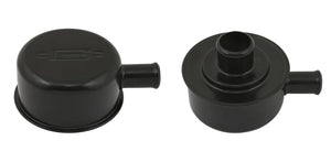 Mr Gasket Push-on style with breather tube - flat black 2054BP