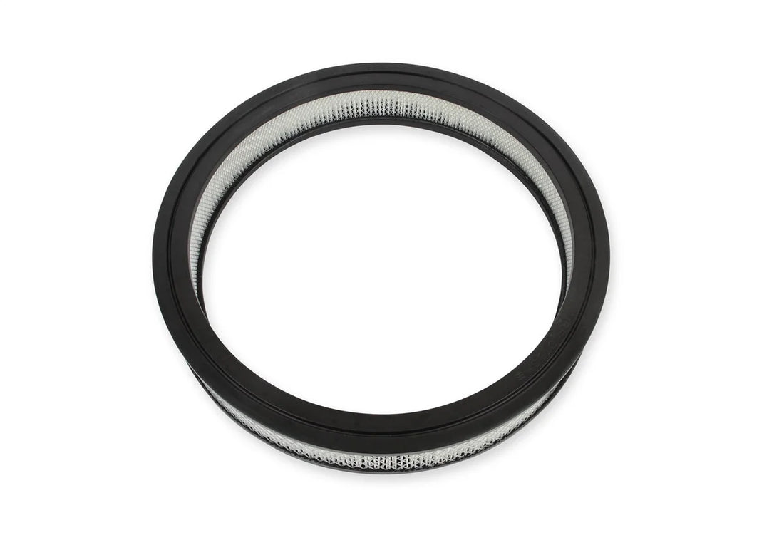 Mr Gasket Service replacement for Mr. Gasket #1480 air filter assembly 1480A - Side View