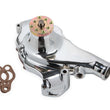 Load image into Gallery viewer, Mr Gasket Short Water Pump Alm. w/Chrome Finish 7014G fits SBC
