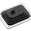 Load image into Gallery viewer, Mr Gasket Small 3-1/2 x 4-1/2 Inch Shifter Boot with Trim Ring and Mounting Screws. 9648 - Main Product View