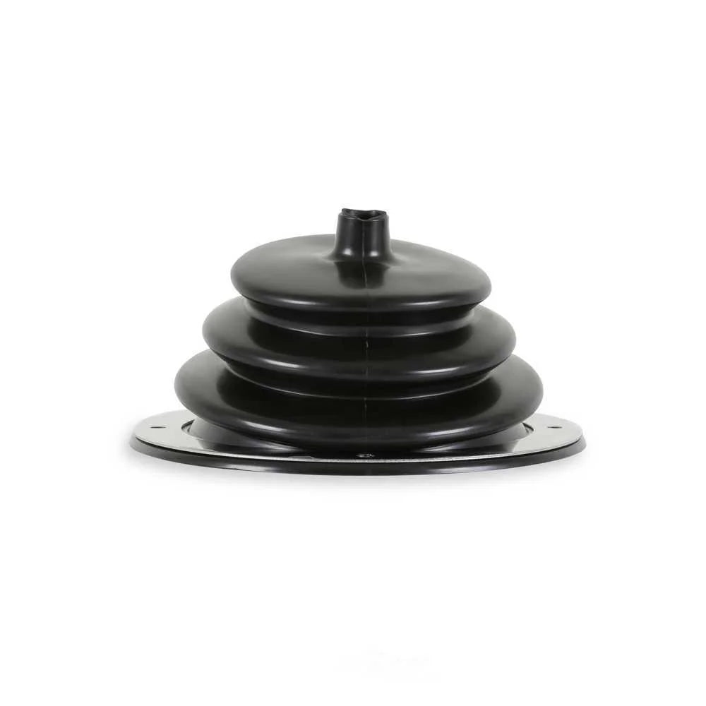 Mr Gasket Small Round Boot with 5-1/2 Inch Round Trim Ring. 1651 - Installation View
