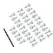 Load image into Gallery viewer, Mr Gasket Steel - 35 Pieces - Enough for Two Tires. Includes Drill Bit.