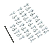 Load image into Gallery viewer, Mr Gasket Steel - 35 Pieces - Enough for Two Tires. Includes Drill Bit.