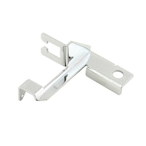 Mr Gasket This throttle cable bracket is made from chrome plated steel.