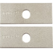 Load image into Gallery viewer, Mr Gasket Traction bar wedge set with 2 degree shim angle, aluminum. 1606