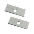 Load image into Gallery viewer, Mr Gasket Traction bar wedge set with 4 degree shim angle, aluminum.