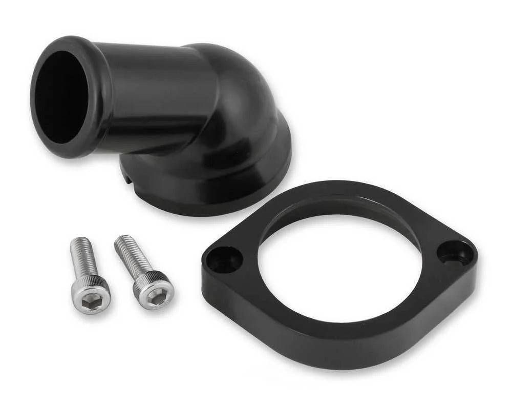 Mr. Gasket Water Neck Swivel 30 Degree Angle Black 2670BK fits GMC Express 3500 / 2007-2009 Chevrolet Avalanche LS, Avalan...