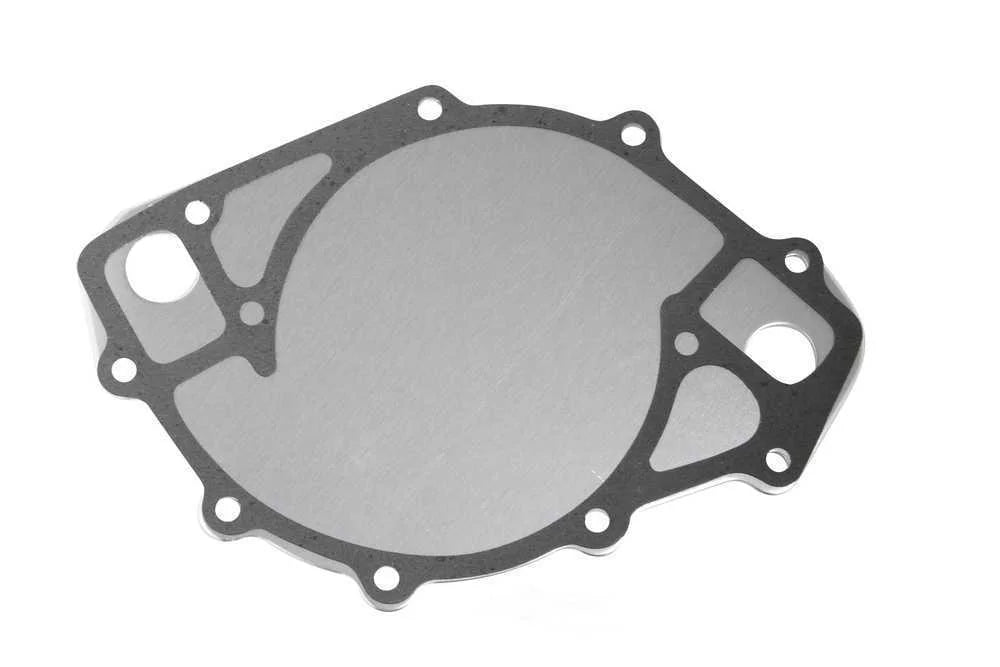 Mr Gasket Water Pump Block Off Plate 7053G fits 1968-1997 Ford / Lincoln / Mercury - Side View