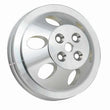 Load image into Gallery viewer, Mr Gasket Water Pump Pulley - Aluminum - Double Groove 5311 fits 1955-1968 Buick / Chevrolet / GMC - Back View