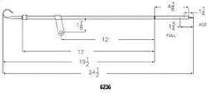 Mr Gasket with Oil Pan Mounted Dipstick. 6236 fits 1965-1990 Chevrolet 396-454 BIG Block / GMC