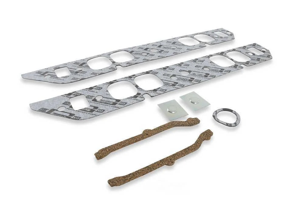 Mr Gasket with Oval Ports 107 fits 1965-1990 Chevrolet 396-454 Big Block / GMC - Side View
