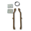 Load image into Gallery viewer, Mr Gasket with Oval Ports 107 fits 1965-1990 Chevrolet 396-454 Big Block / GMC - Back View