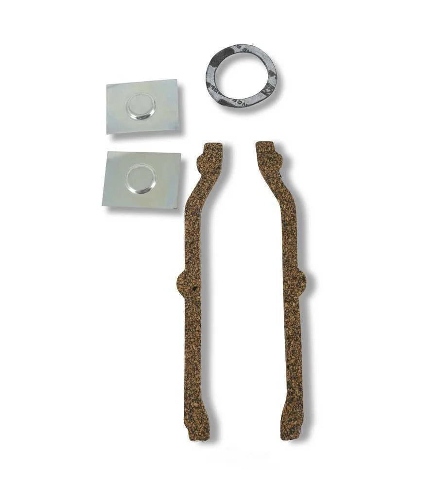Mr Gasket with Oval Ports 107 fits 1965-1990 Chevrolet 396-454 Big Block / GMC - Back View