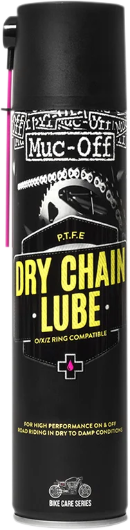 Muc-Off USA Dry PTFE Chain Lube - 400ml - Aerosol 649US - Main Product View