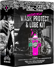 Load image into Gallery viewer, Muc-Off USA Motorcycle Wash, Protect &amp; Lube Kit 20095US - Back View