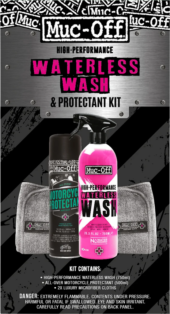 Muc-Off USA Motorcycle Waterless Wash & Protectant Kit 20029US - Side View