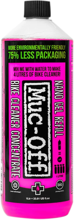 Muc-Off USA Nano Gel - 1L 347US - Side View