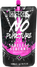Load image into Gallery viewer, Muc-Off USA No Puncture Tubeless Sealant - 140mL 821 - Main Product View
