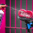 Load image into Gallery viewer, Muc-Off USA Punk Powder Concentrated Cleaner - 4 Pack with Bottle 20609 - Back View