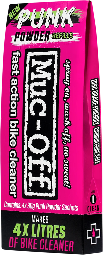 Muc-Off USA Punk Powder Concentrated Cleaner Refill Pack - 4 Pack 20561 - Main Product View