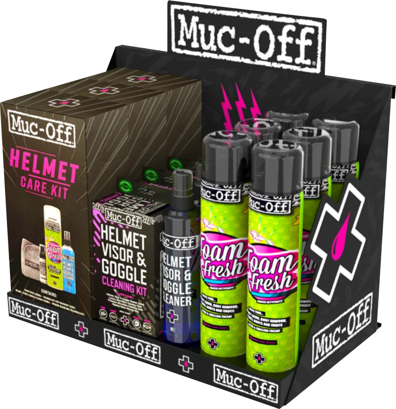 Muc-Off USA Slatwall Kit - Helmet Care 21423 - Main Product View