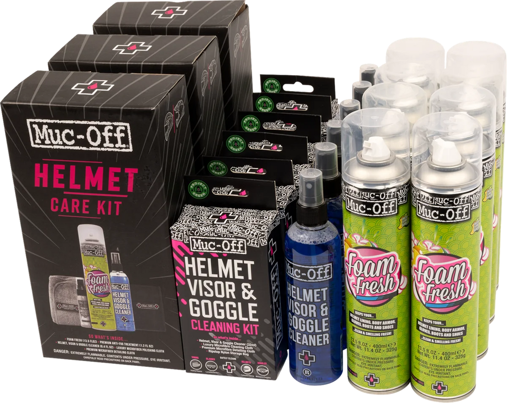 Muc-Off USA Slatwall Kit - Helmet Care 21423 - Back View
