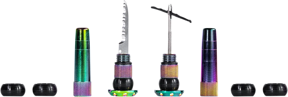 Muc-Off USA Stealth Plug - Iridescent 20302 - Side View