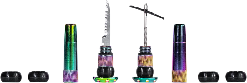 Muc-Off USA Stealth Plug - Iridescent 20302 - Side View