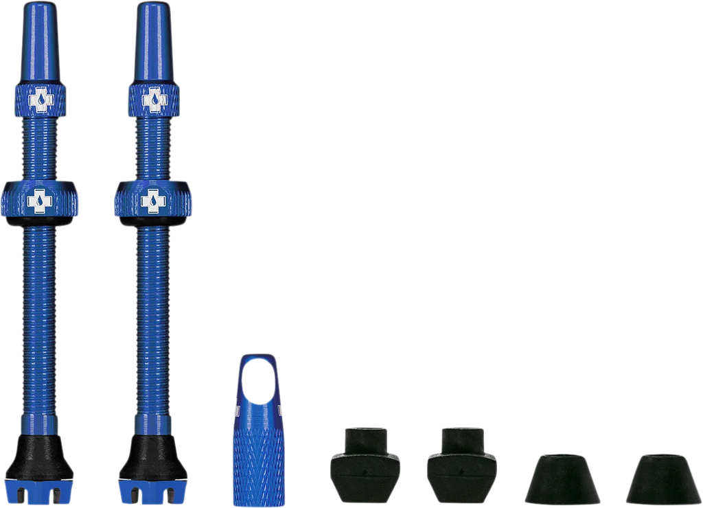 Muc-Off USA Tubeless Valve Stems - Blue 20425 - Main Product View