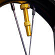 Load image into Gallery viewer, Muc-Off USA Tubeless Valve Stems - Gold 20426 - Side View