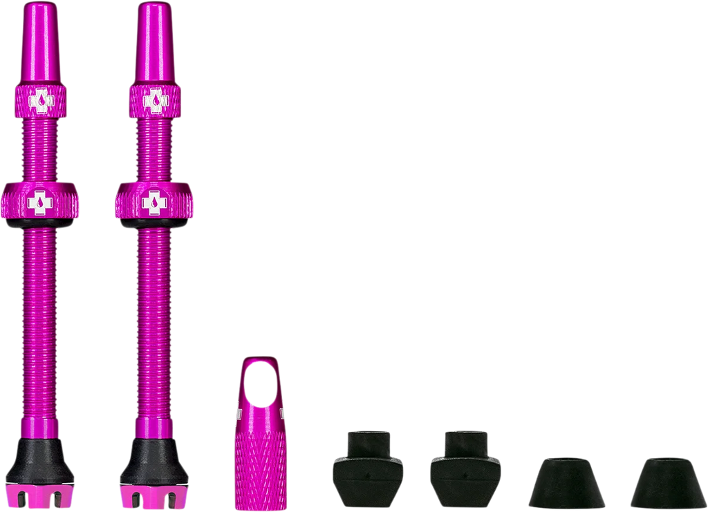 Muc-Off USA Tubeless Valve Stems - Pink 20427 - Main Product View
