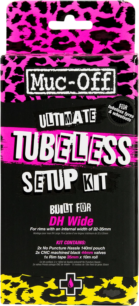 Muc-Off USA Ultimate Tubeless Setup Kit - DH/Plus - 35 mm Tape 20087 - Main Product View