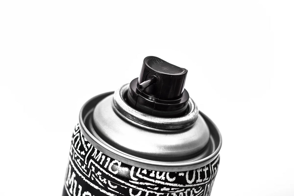 Muc-Off USA Wet Chain Lube - 400ml - Aerosol 611US - Side View
