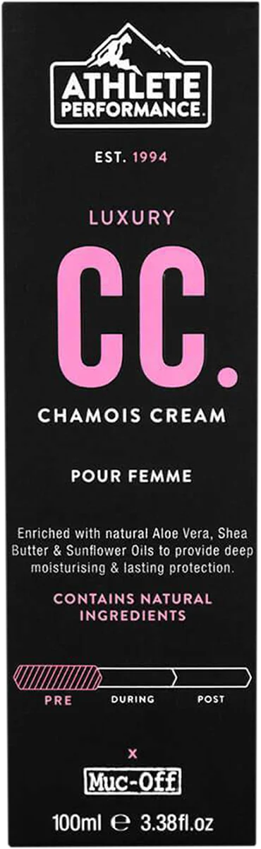 Muc-Off USA Women's Chamois Cream - 100 ml 364US - Side View