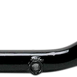Load image into Gallery viewer, Muffler Support Bracket - Black DragSpecialties 209933 - Main Product View