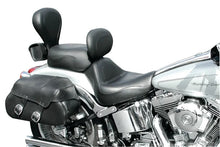 Load image into Gallery viewer, Mustang 00-07 Harley Softail Deuce Sissy Bar Pad (12 inch x 9 inch) - Black - Main Product View