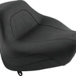 Load image into Gallery viewer, Mustang 00-07 Harley Softail Deuce Sport Touring Solo Seat - Black - Main Product View