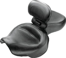 Load image into Gallery viewer, Mustang 00-08 Honda VT1100 Sabre,97-08 Spirit,87-97 Shadow Wide Touring 1PC Seat - Black - Side View
