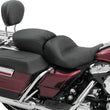 Load image into Gallery viewer, Mustang 00-11 Yamaha V-Star 1100 Classic,02-11 V-Star 1100 Silverado 2PC Seat w/Studs - Black - Main Product View