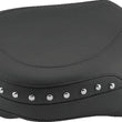 Load image into Gallery viewer, Mustang 00-11 Yamaha V-Star 1100 Classic,02-11 V-Star 1100 Silverado Touring 2PC Seat w/Studs- Black - Main Product View