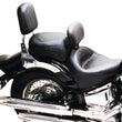 Load image into Gallery viewer, Mustang 00-11 Yamaha V-Star 1100 Classic,02-11 V-Star 1100 Silverado Touring 2PC Seat- Black - Main Product View