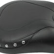 Load image into Gallery viewer, Mustang 00-11 Yamaha V-Star 1100 Classic,02-11 V-Star 1100 Silverado Touring 2PC Seat- Black - Side View