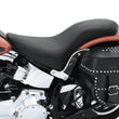 Load image into Gallery viewer, Mustang 00-15 Harley Softail Standard Rear Tire DayTripper 1PC Seat - Black - Main Product View