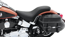 Load image into Gallery viewer, Mustang 00-15 Harley Softail Standard Rear Tire DayTripper 1PC Seat - Black - Main Product View