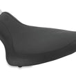 Load image into Gallery viewer, Mustang 00-15 Harley Softail Standard Rear Tire Runaround Solo Seat - Black - Main Product View